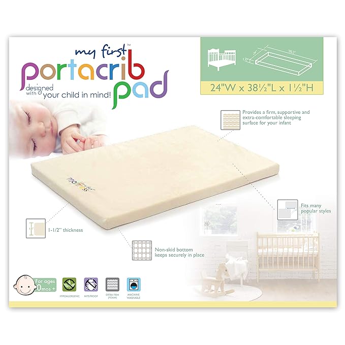 37 x 26 portable crib mattress
