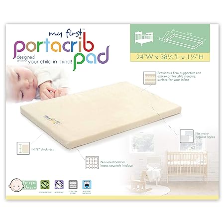 37 x 26 portable crib mattress