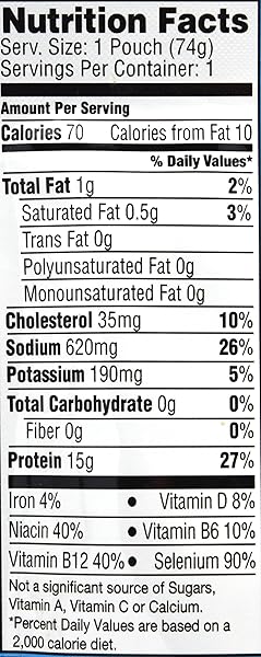 STARKIST TUNA CREATIONS BOLD HOT BUFFALO POUCH (2.6 OZ – 1 PACK) WILD CAUGHT, HIGH PROTEIN SHELF STABLE SEAFOOD, GLUTEN FREE, NO DRAINING, READY TO EAT FOR SALADS AND SANDWICHES