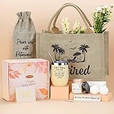 Retirement Gifts for Woman 2025, Happy Cool Retirement Gifts for Women, Grandma, Coworker, Teacher, Retirees, Mom Best Retirement Gifts Ideas, Funny Retired Gifts Basket