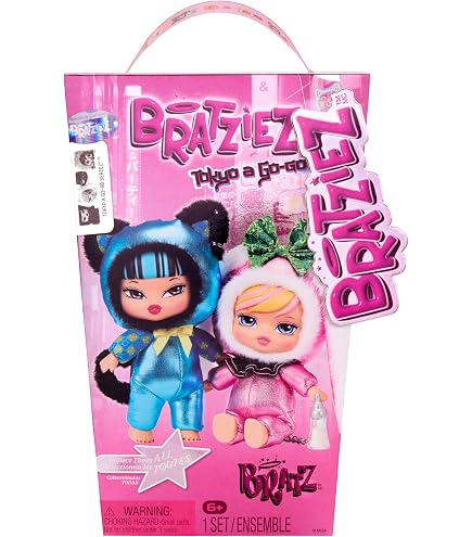 Bratz Babyz Collectible Fashion Doll - Jade - com moda real e