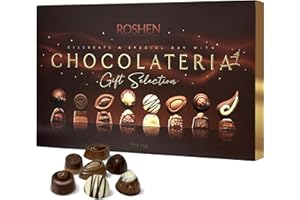 Roshen Assortment "Chocolateria" Candy Gift Box (194gr/6.84oz)