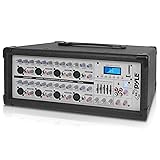 Pyle 8-Ch. Bluetooth Stage Powered Mixer - 800W Pro