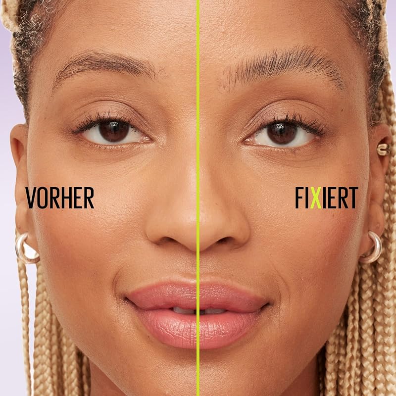 New York Augenbrauengel, Für definierte Augenbrauen, Starker Halt ohne abzublättern oder zu kleben, Integriertes Styling-Bürstchen, Super Lock Brow Glue, Transparent, 8 g
