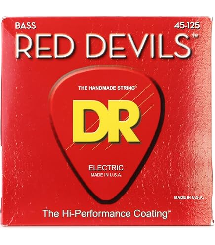 Amazon.com: DR Strings Red Devils - Extra-Life Red Coated Electric