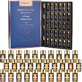 Wtrcsv Essential Oil Set-Aromatherapy Oils for diffusers for Home - 30x5ml | Suitable for Humidifier, Massage,Soap Making,Skin &amp; Hair Care