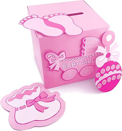 card box for baby shower