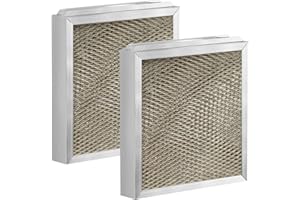Roninby 990-13 Humidifier Vapor Pad Water Filter Compatible with GeneralAire 990-13 G13 Humidifier Replacement Evaporator Pad Media Filter for Models 709 990 1040 1042 1137 SL16, GFI #7002, 2 Pack