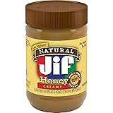 Jif Natural Creamy Peanut Butter Spread and Honey