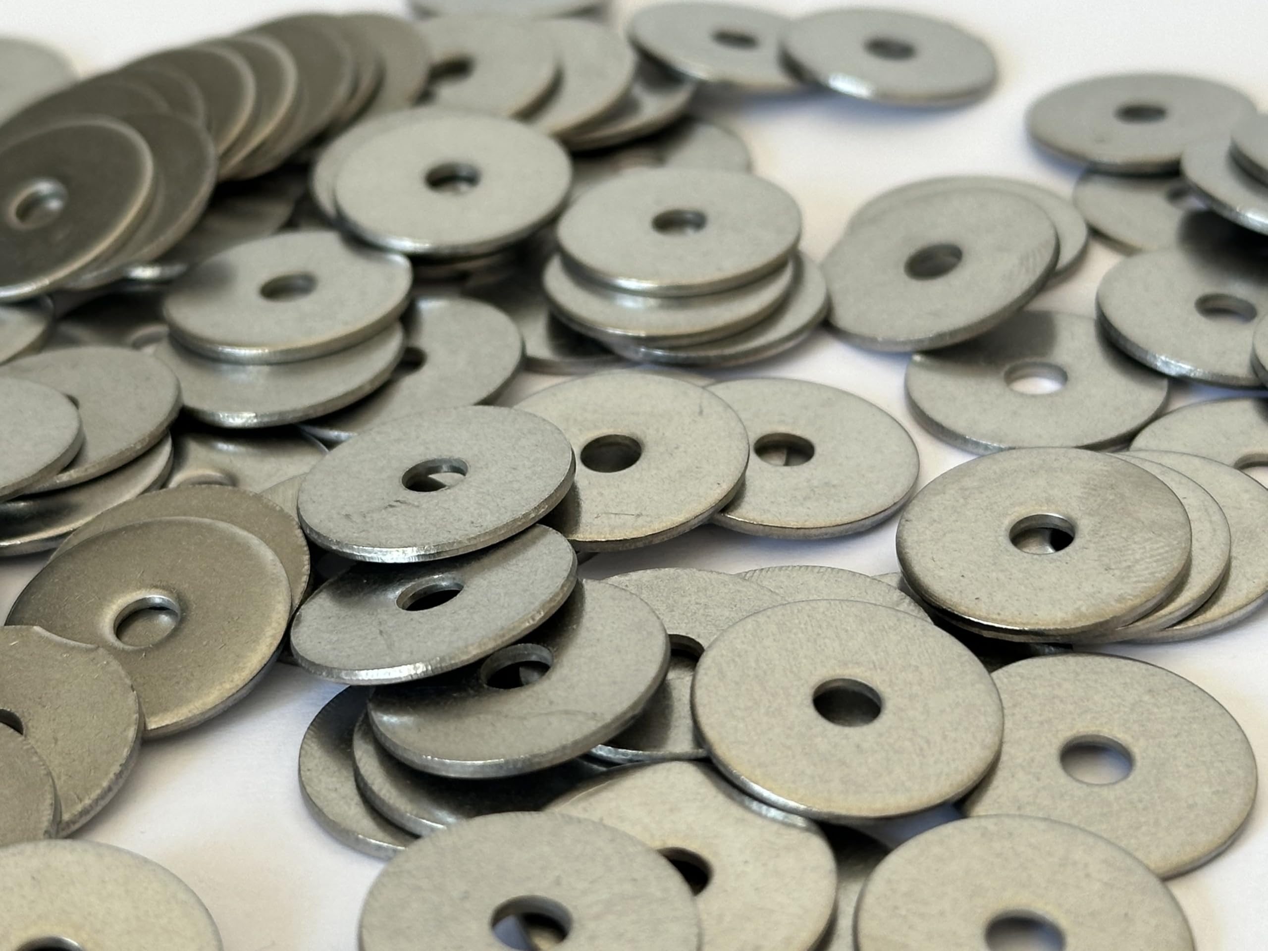 M5 x 25mm x 1.5mm Penny Mudguard Washer - Stainless Steel A2 DIN 9021