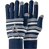 FOCO NFL Team Logo Winter Stretch Gloves