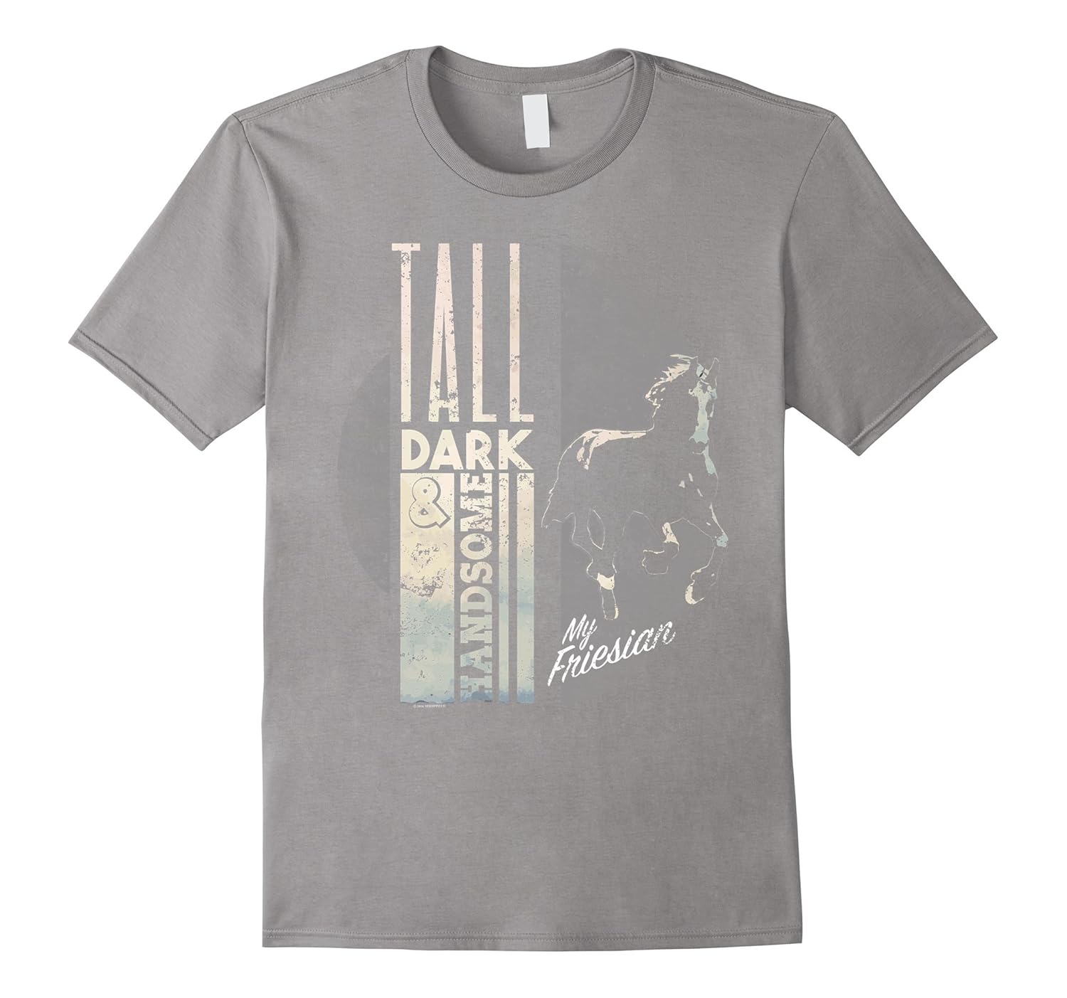 Friesian Horse Shirt Tall Dark And Handsome Horse GiftsCL Colamaga