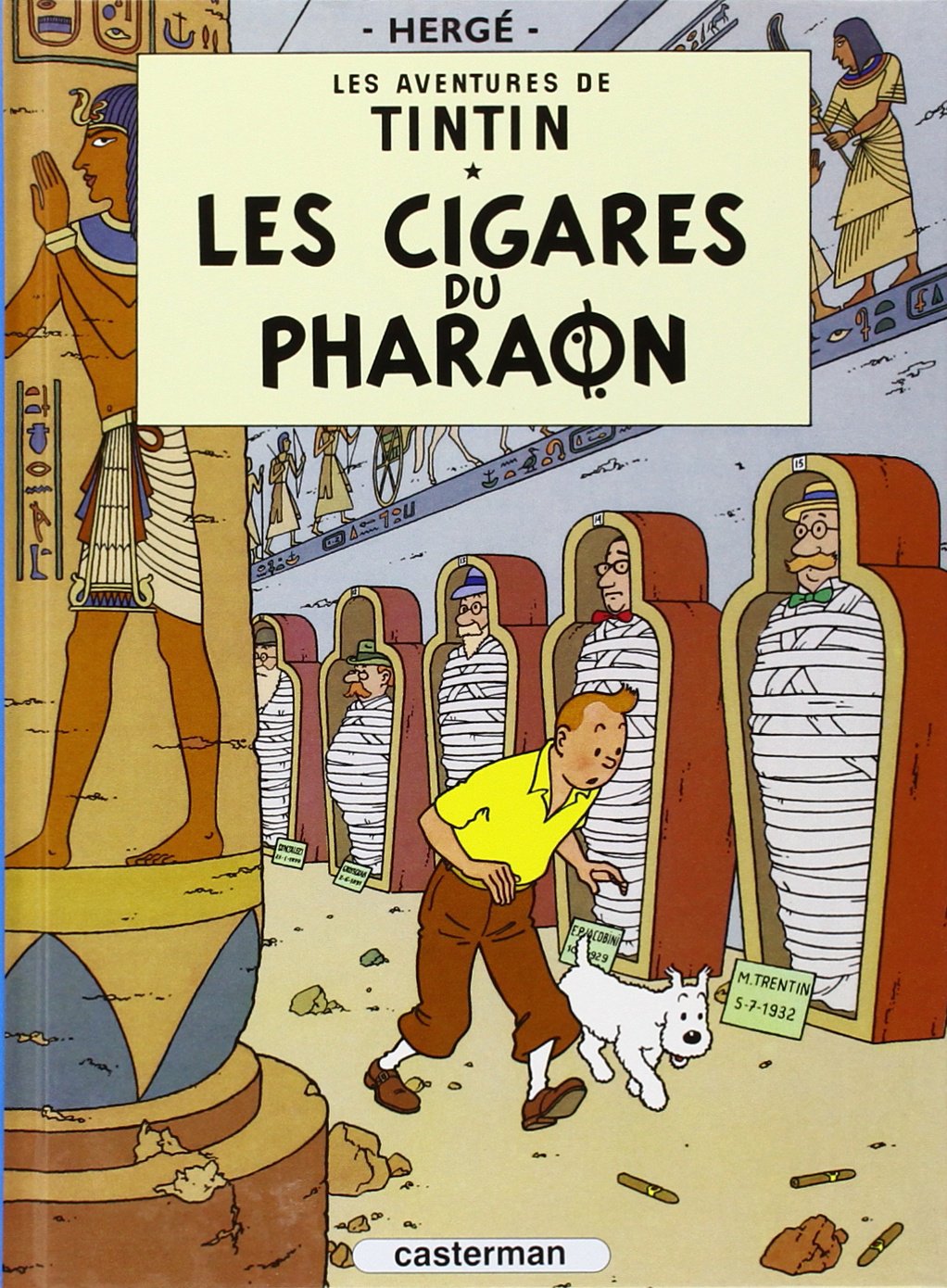 Les Aventures de Tintin, Tome 4 : Les cigares du Pharaon : Mini-album:  Amazon.fr: Hergé: Livres