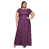 Alex Evenings Women's Long Rosette Mother of The