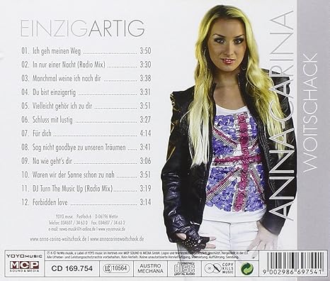 woitschack anna carina einzigartig amazon com music