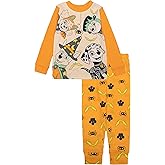 Nickelodeon Unisex Kids' Paw Patrol 2-piece Snug-fit Cotton Holiday Pajama Set, Soft & Cute for Kids