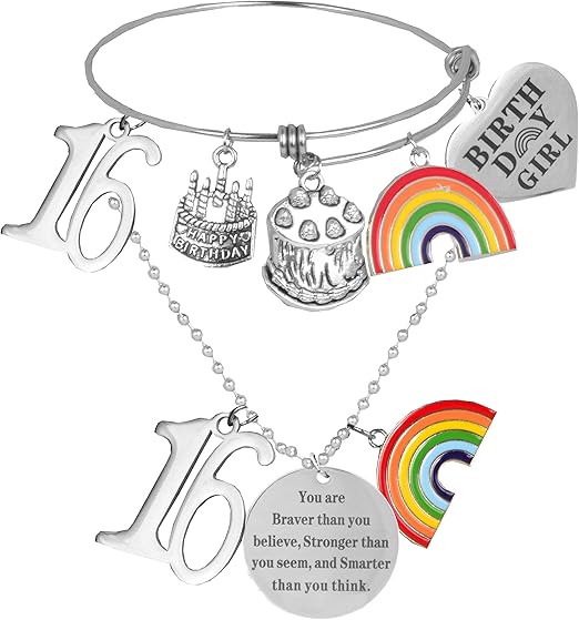 16th birthday jewelry gifts
