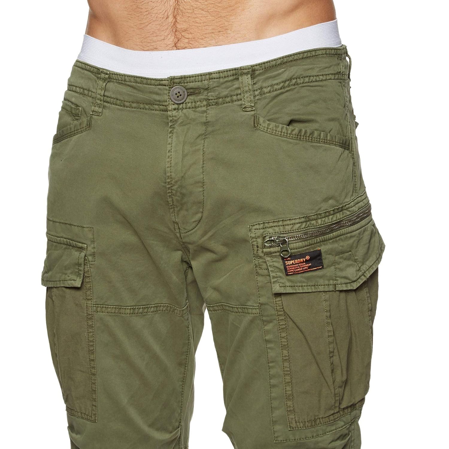 superdry core lite parachute cargo pants