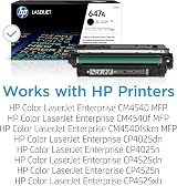 HP CE260A 647A Original LaserJet Toner Cartridge Black 8500 Page Yield view 2