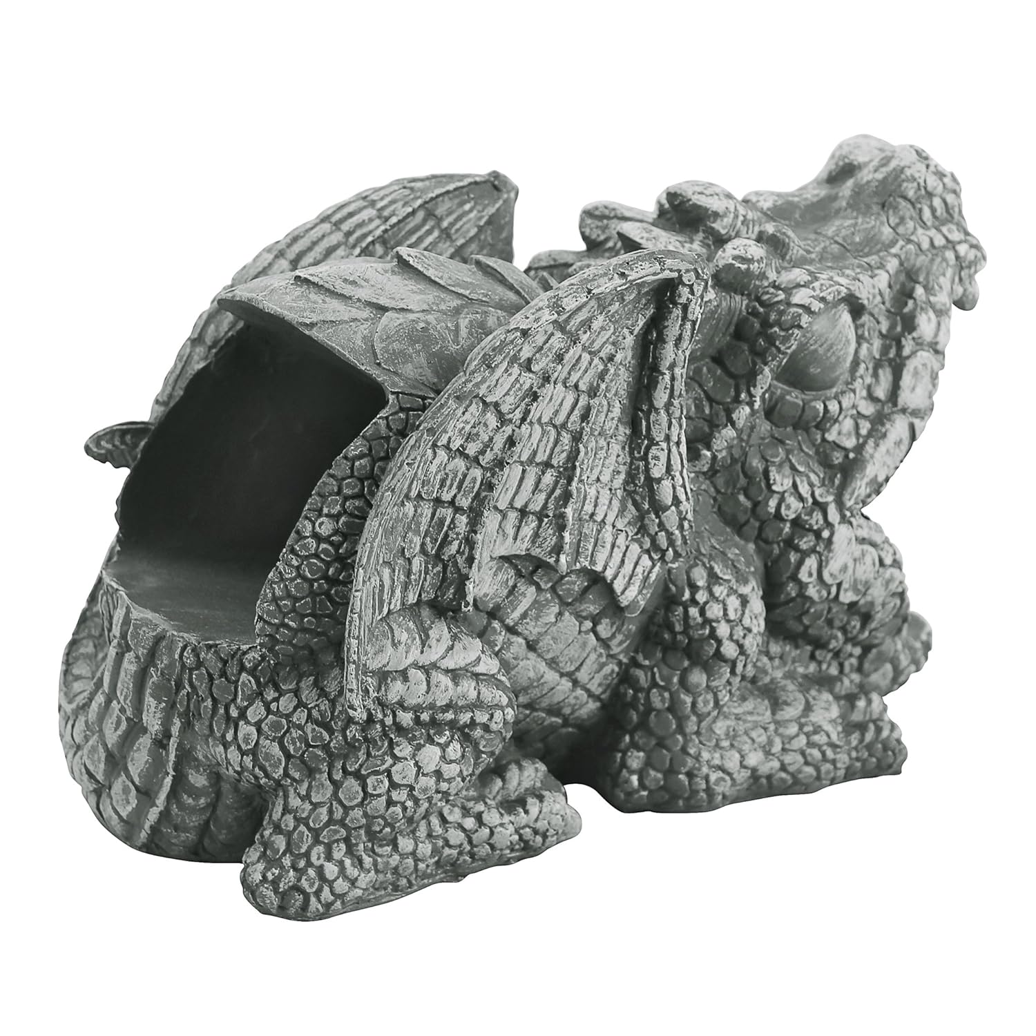 פטיו, הדשא וגן Design Toscano Darian the Dragon Gutter Guardian