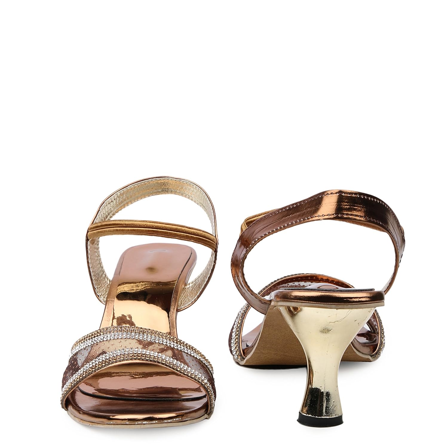 sinlite stylish & fashionable synthetic heel sandal's for women