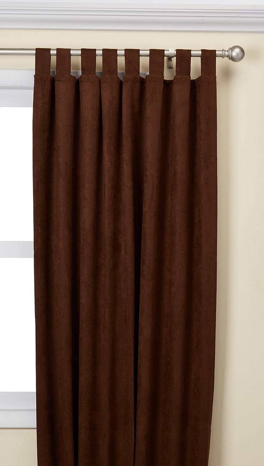 Best purple and chocolate brown kitchen curtains