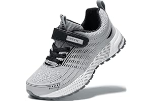 UBFEN Kids Sneakers Boys Girls Tennis Shoes for Running Athletic Walking Gym Sports Lightweight Breathable