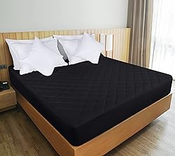 Utopia Bedding Quilted Fitted Mattress Pad, Twin