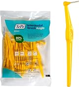 TePe Angle Interdental Brush 0.7mm 25 Pack Yellow
