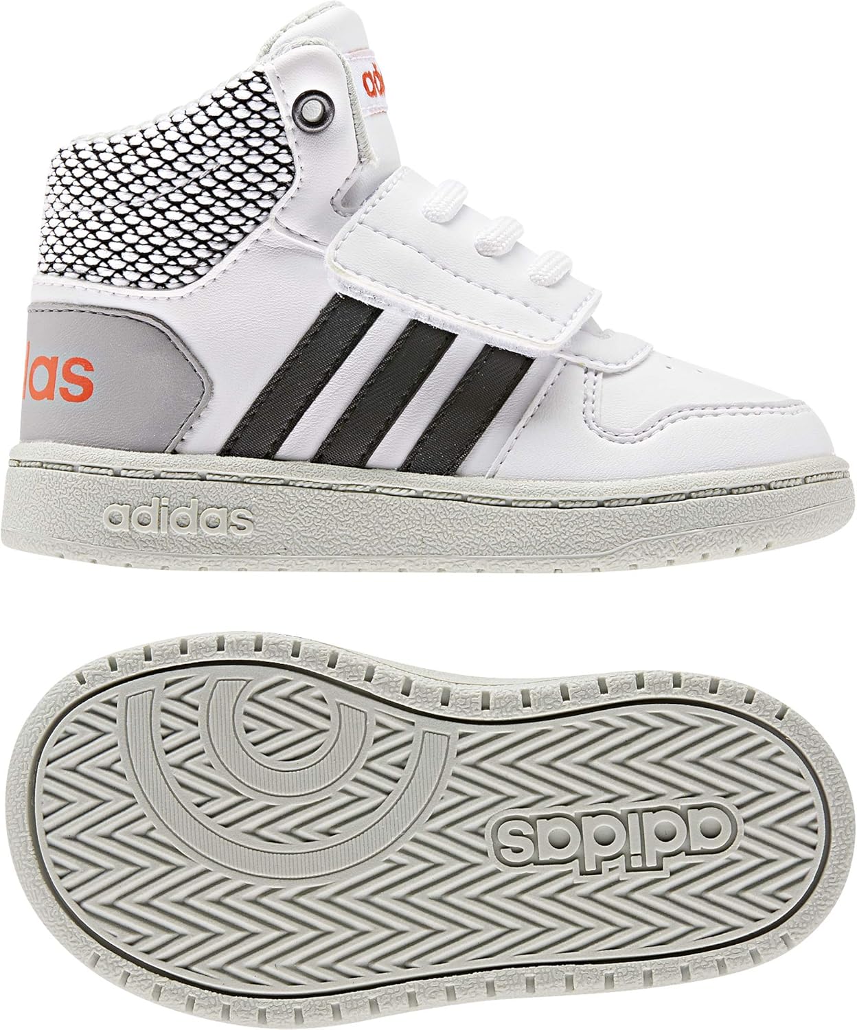 adidas hoops mid infants trainers