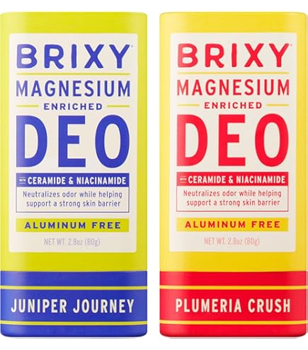 Ariix アリックス ピュアナリッシュ  ナチュラルフレーバー Amazon.com : BRIXY Magnesium Deodorant, Ceramide & Niacinamide