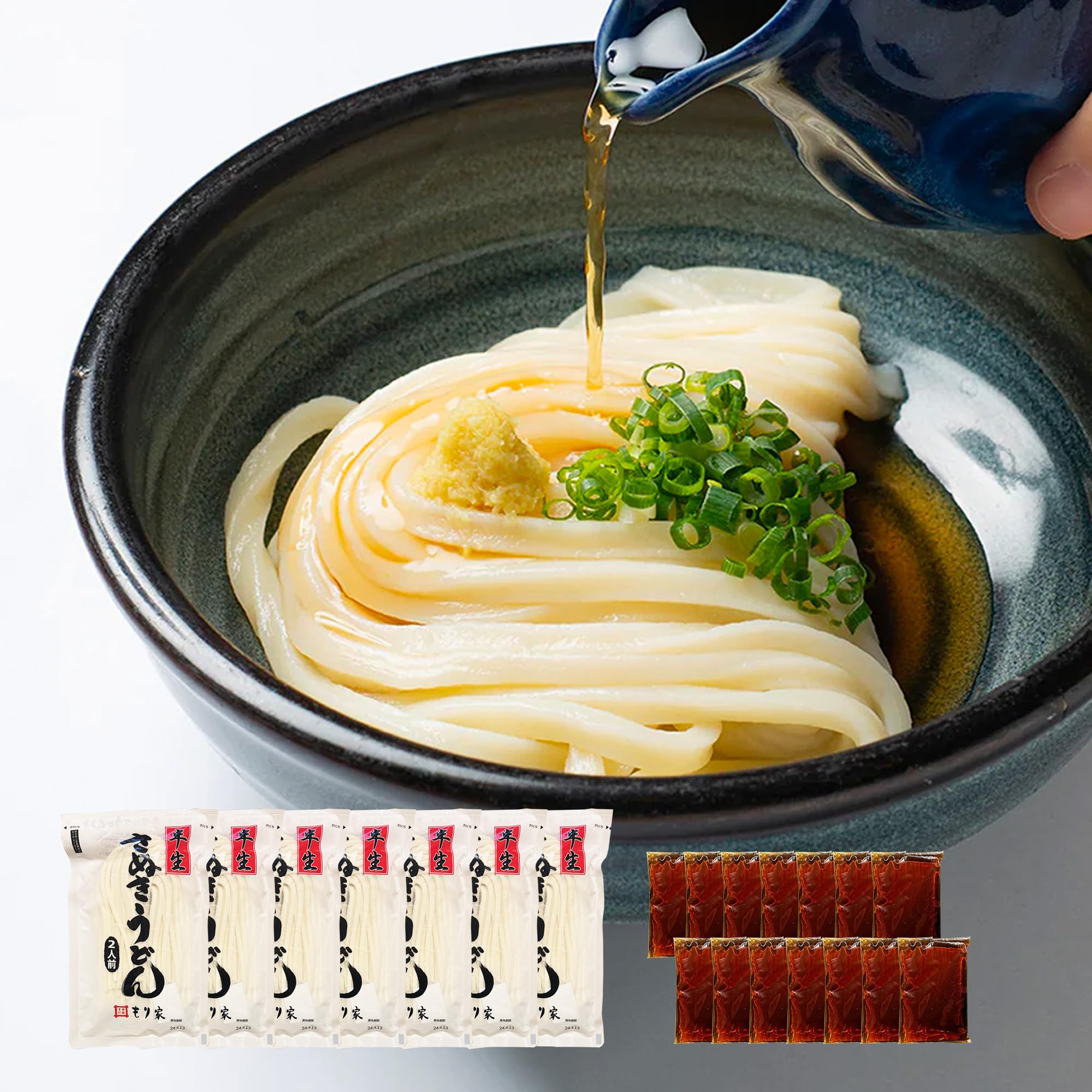 本格手打 もり家 ぶっかけ うどん 讃岐うどん さぬきうどん 半生 (14人前) の商品画像