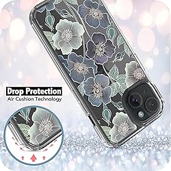 RANZ Case for iPhone 15, Anti-Scratch Shockproof