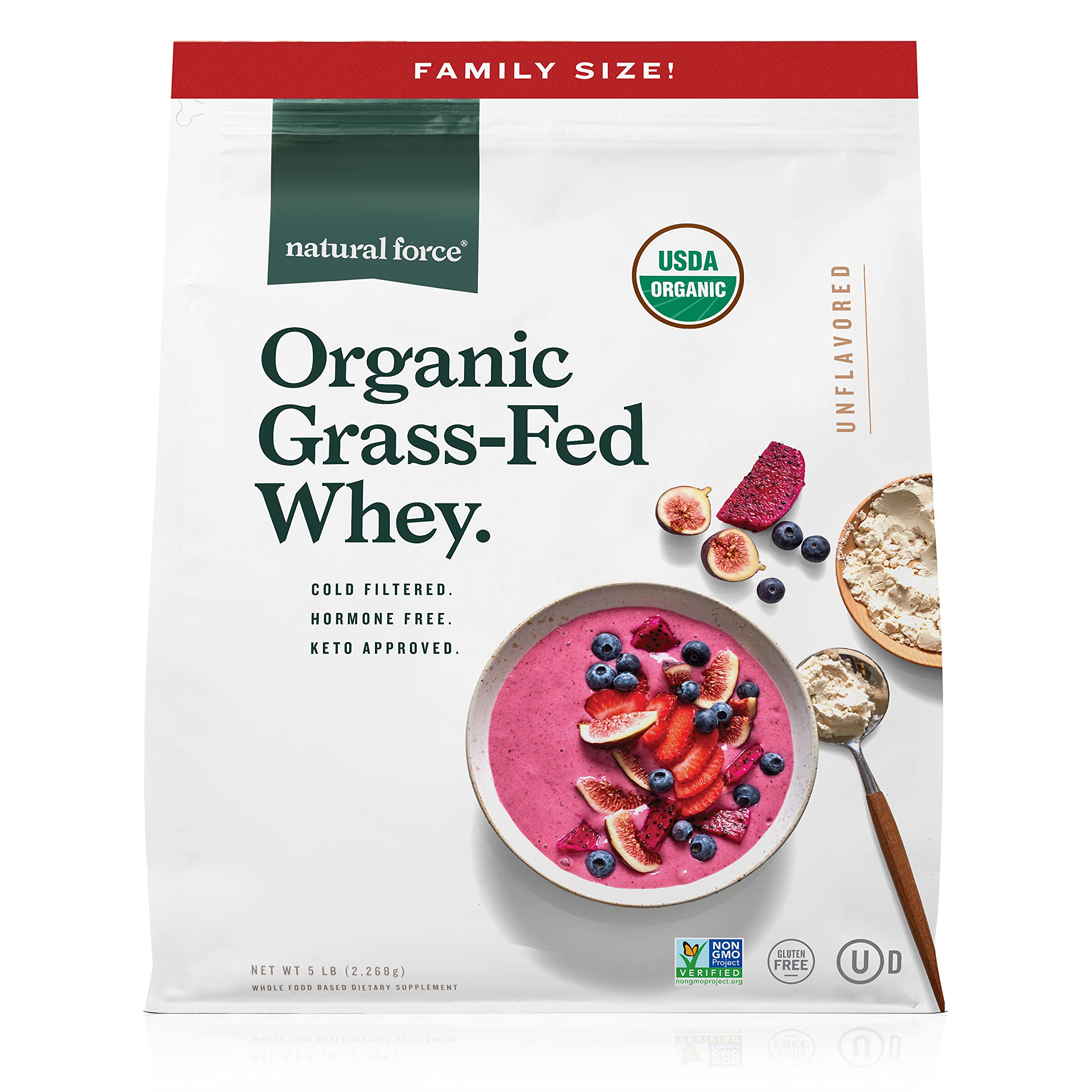 Organic Grass-Fed Whey (Unflavored)