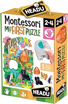 Headu IT22380 Montessori First Puzzle 