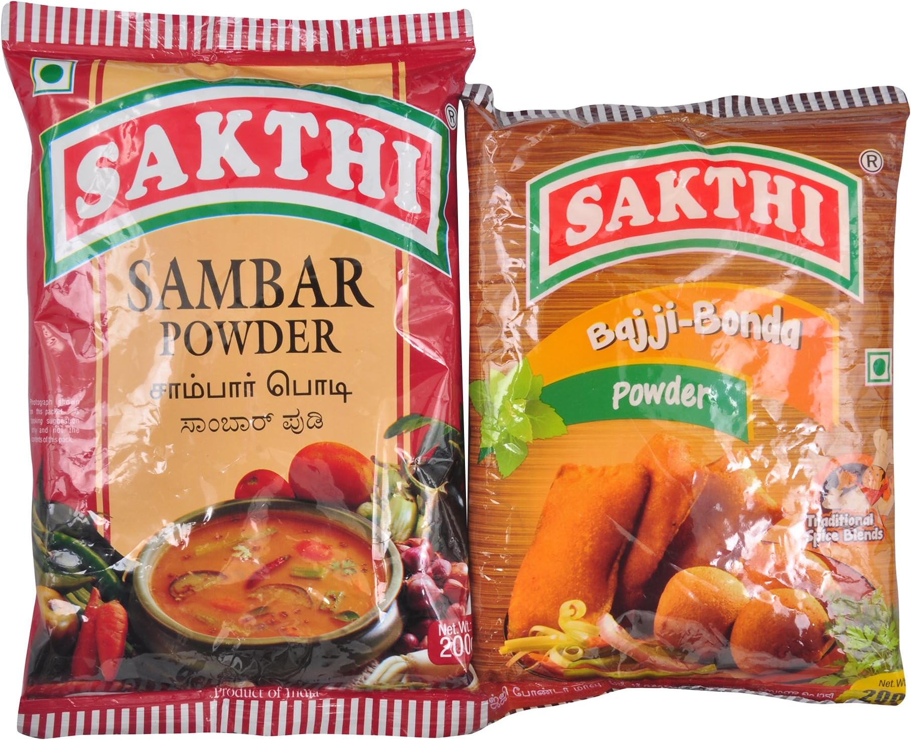 Sambar Powder 200 G And Bajji Bonda Powder 200 G