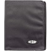 Big Skinny RFID Blocking Hipster Bi-Fold Wallet, Holds Up to 35 Cards, Black