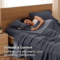 Bedsure Queen Sheet Set - 4 Pieces Soft Queen Size