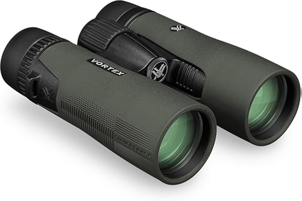 Vortex Optics Diamondback HD 10x42 Binoculars - HD Optical System, Non-slip Grip, Waterproof, Fogproof, Shockproof, Included GlassPak - Unlimited, Unconditional Warranty