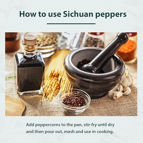 SOEOS SICHUAN PEPPERCORNS, 4 OUNCE(113G), AUTHENTIC SZECHUAN RED PEPPERCORN, NUMBING AND TINGLE EFFECT, LESS SEEDS, STRONG FLAVOR, ESSENTIAL FOR MAPO TOFU, KUNG PAO CHICKEN AND ASINE CUSINE