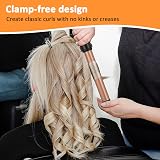 LXMTOU 25mm Ceramic Curling Wand Long Medium Hair Clampless Adjustable Temp view 7