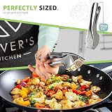 Oliver's Kitchen Premium Garlic Press Stainless Steel Mincer Lifetime Guarantee view 5