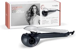 BaByliss Curl Secret Optimum C1600E Rizador de pelo automático, todo tipo  de rizos y ondas, más fácil y rápido, resultados duraderos, recubrimiento  cerámico, gris plata : Amazon.es: Belleza
