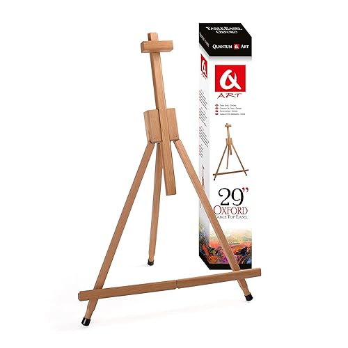 Artina Table Top Easel London PineWood Artist Easel 470mm 16.5'' for
