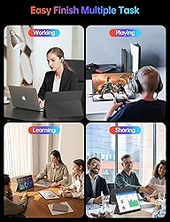 WGK Portable Monitor 14 Inch FHD1200P Ultra-Slim
