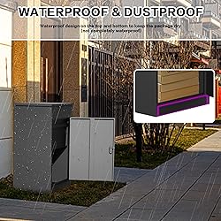 Package Delivery Box for Porch Deck Storage