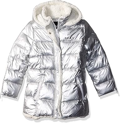 dkny silver jacket