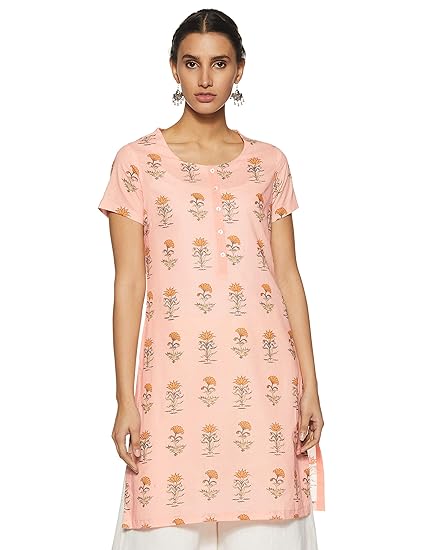 Women's Cotton Straight Kurta