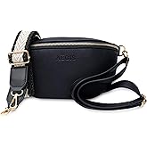 RFID Sling Bag for Women Anti-Theft E M F Crossbody Bag, Vegan Leather