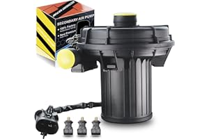 YZHIDIANF 12610063 Secondary Air Injection Pump Fit For:-Chevy Colorado 2007-2012, For:-GMC 2007-2012 Canyon, For:-Hummer H3 2007-2010 2.9L 5.3L 3.7L, Secondary Air Pump Smog Pump OE# 15103159 1 Pack